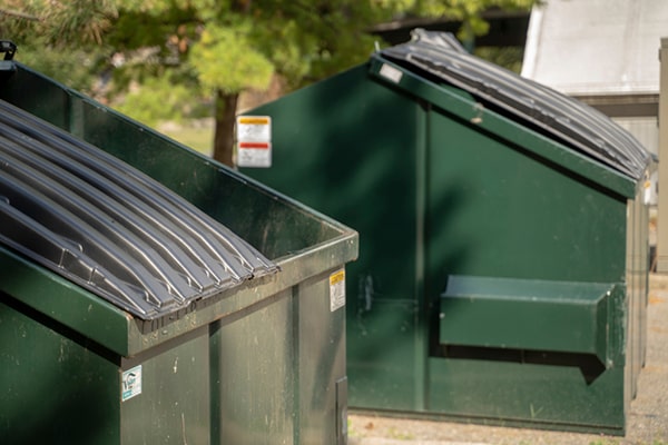 businesses can request additional pick-ups for their commercial dumpsters as needed